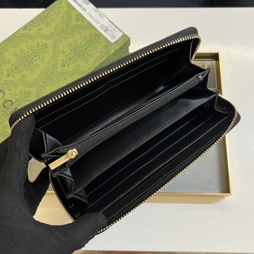 Replica Gucci Wallets #1211645 $40.00 USD for Wholesale