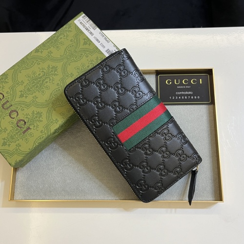 Replica Gucci Wallets #1211646 $40.00 USD for Wholesale