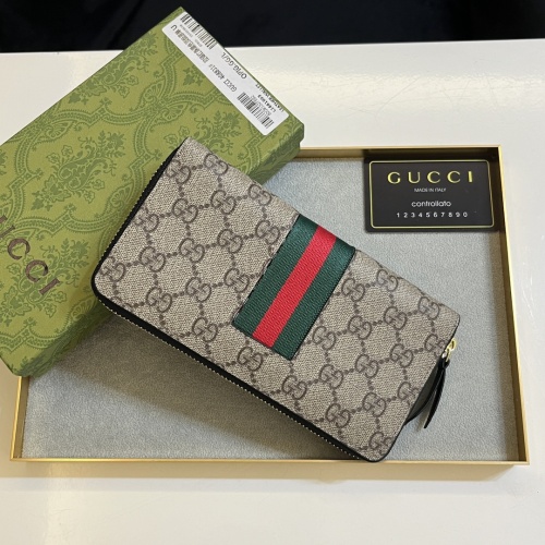 Replica Gucci Wallets #1211647 $40.00 USD for Wholesale