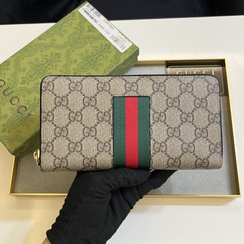 Replica Gucci Wallets #1211647 $40.00 USD for Wholesale