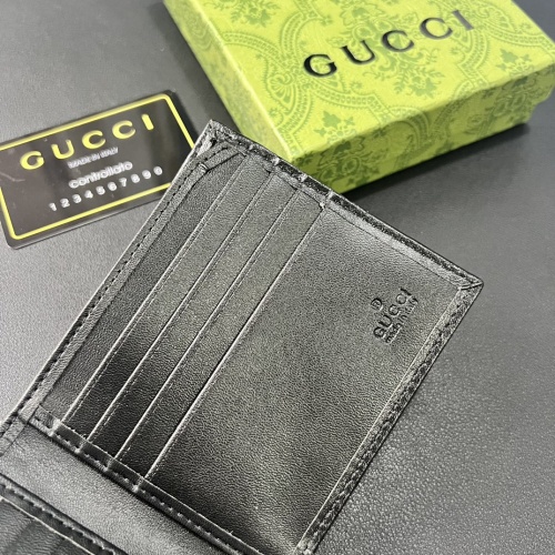 Replica Gucci Wallets #1211649 $34.00 USD for Wholesale