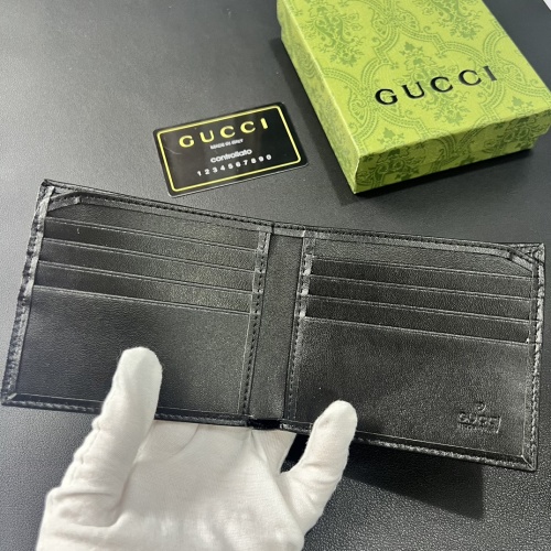 Replica Gucci Wallets #1211649 $34.00 USD for Wholesale