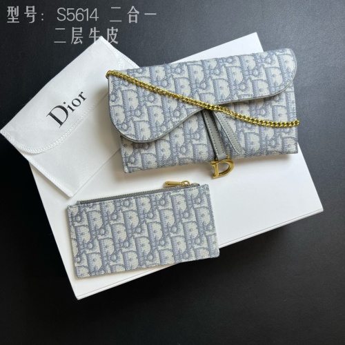 Replica Christian Dior Wallets #1211656 $52.00 USD for Wholesale