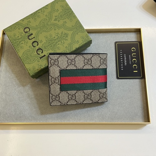 Replica Gucci Wallets #1211659 $34.00 USD for Wholesale