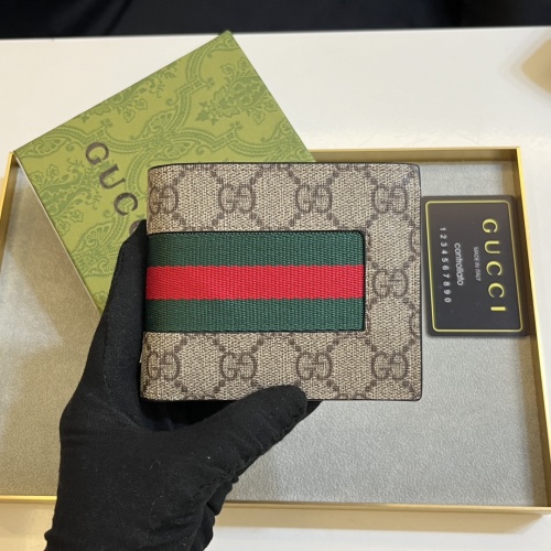 Replica Gucci Wallets #1211659 $34.00 USD for Wholesale