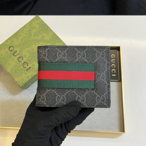 Replica Gucci Wallets #1211661 $34.00 USD for Wholesale