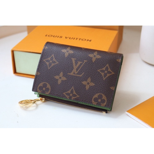 Replica Louis Vuitton AAA Quality Card Case In Green #1211682 $72.00 USD for Wholesale