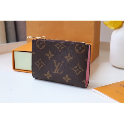 Louis Vuitton AAA Quality Card Case In Pink #1211684 $72.00 USD, Wholesale Replica Louis Vuitton AAA+ Quality Wallets