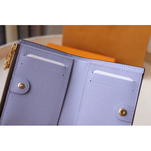 Replica Louis Vuitton AAA Quality Card Case In Purple #1211685 $72.00 USD for Wholesale