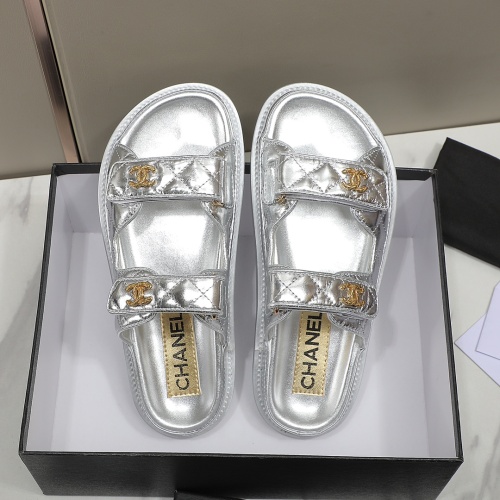 Replica Chanel Slippers For Women #1211700 $92.00 USD for Wholesale