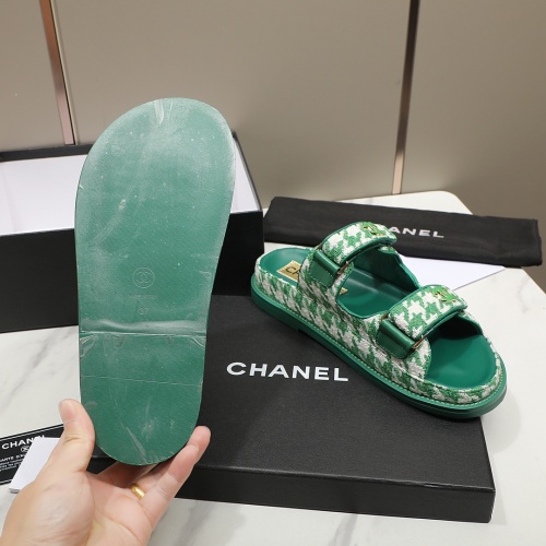 Replica Chanel Slippers For Women #1211702 $92.00 USD for Wholesale