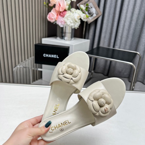 Replica Chanel Slippers For Women #1211713 $82.00 USD for Wholesale