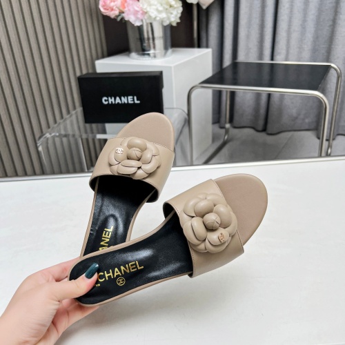 Replica Chanel Slippers For Women #1211714 $82.00 USD for Wholesale