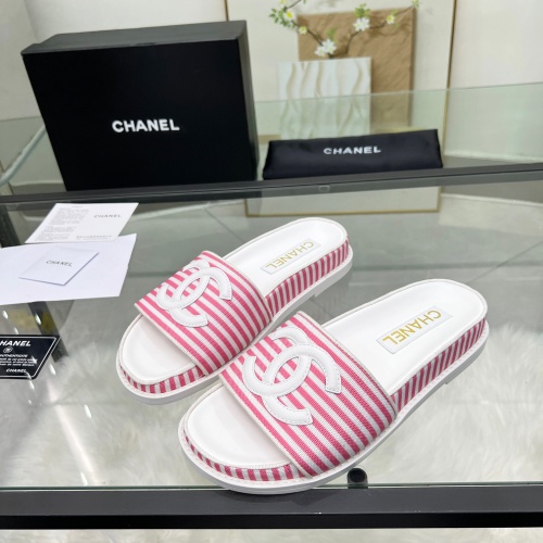 Chanel Slippers For Women #1211733 $72.00 USD, Wholesale Replica Chanel Slippers