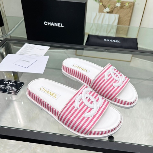 Replica Chanel Slippers For Women #1211733 $72.00 USD for Wholesale