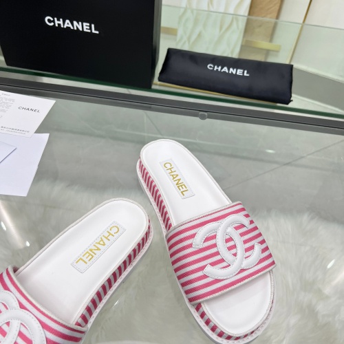 Replica Chanel Slippers For Women #1211733 $72.00 USD for Wholesale