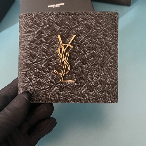 Yves Saint Laurent YSL Man Wallets #1211781 $40.00 USD, Wholesale Replica Yves Saint Laurent YSL AAA Man Wallets