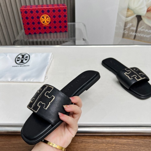 Replica Tory Burch TB Slippers For Women #1211798 $68.00 USD for Wholesale