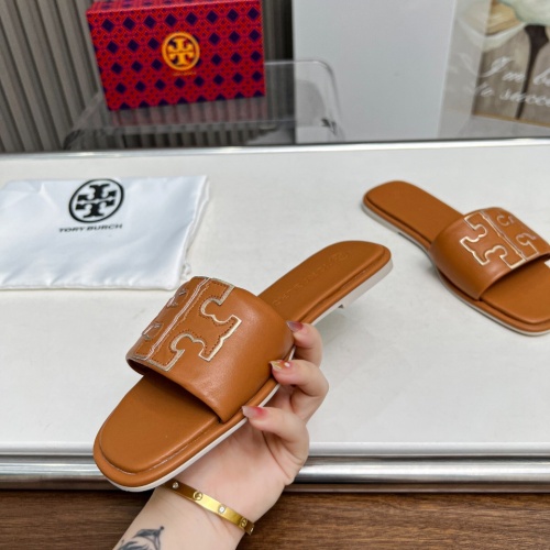 Replica Tory Burch TB Slippers For Women #1211799 $68.00 USD for Wholesale