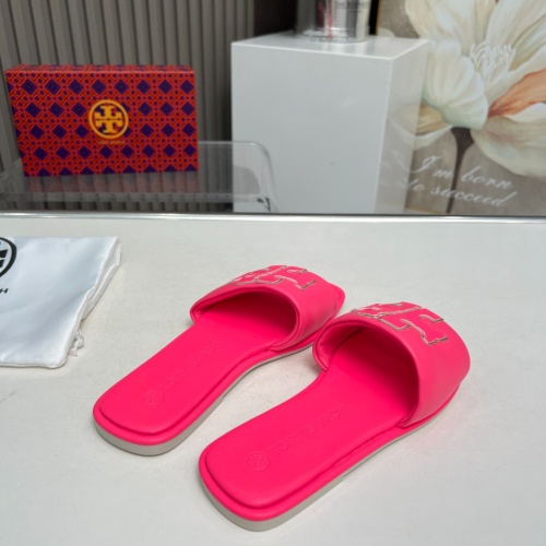 Replica Tory Burch TB Slippers For Women #1211800 $68.00 USD for Wholesale