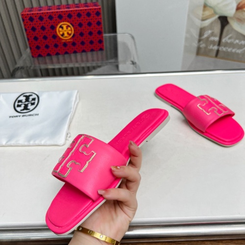 Replica Tory Burch TB Slippers For Women #1211800 $68.00 USD for Wholesale