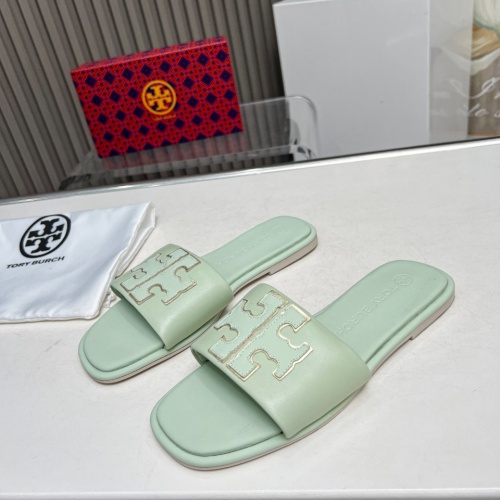 Replica Tory Burch TB Slippers For Women #1211801 $68.00 USD for Wholesale