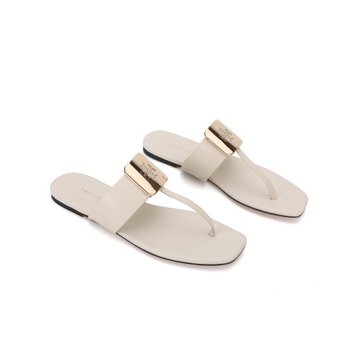 Replica Tory Burch TB Slippers For Women #1211803 $82.00 USD for Wholesale