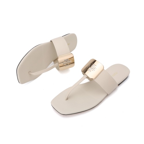 Replica Tory Burch TB Slippers For Women #1211803 $82.00 USD for Wholesale