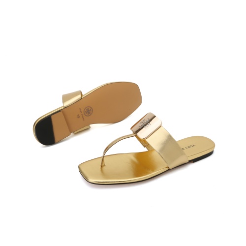 Replica Tory Burch TB Slippers For Women #1211805 $82.00 USD for Wholesale