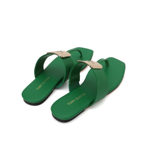 Replica Tory Burch TB Slippers For Women #1211808 $82.00 USD for Wholesale