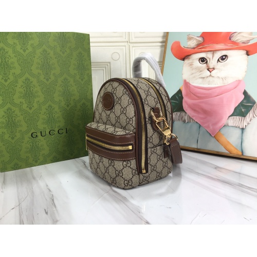 Replica Gucci AAA Quality Backpacks For Women #1211857 $68.00 USD for Wholesale