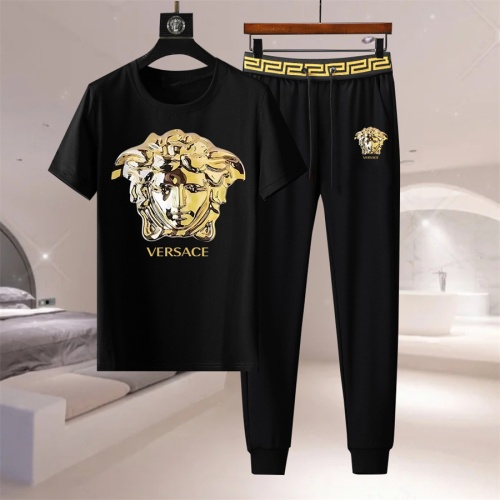 Versace Tracksuits Short Sleeved For Men #1211884 $76.00 USD, Wholesale Replica Versace Tracksuits