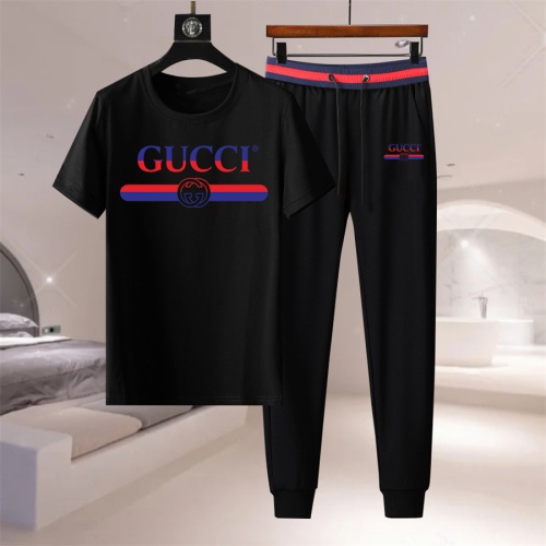 Gucci Tracksuits Short Sleeved For Men #1211887 $76.00 USD, Wholesale Replica Gucci Tracksuits