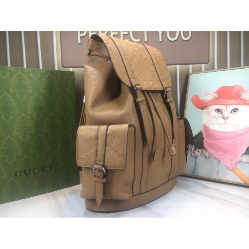 Replica Gucci AAA Man Backpacks #1211905 $108.00 USD for Wholesale