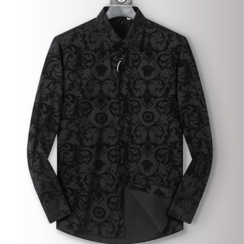 Versace Shirts Long Sleeved For Men #1211979 $48.00 USD, Wholesale Replica Versace Shirts