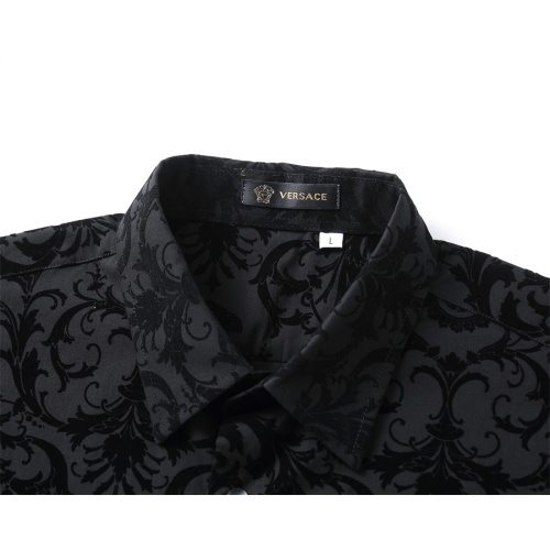 Replica Versace Shirts Long Sleeved For Men #1211979 $48.00 USD for Wholesale