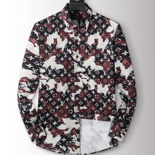 Louis Vuitton LV Shirts Long Sleeved For Men #1211988 $38.00 USD, Wholesale Replica Louis Vuitton LV Shirts