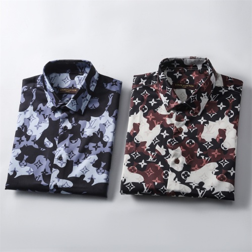 Replica Louis Vuitton LV Shirts Long Sleeved For Men #1211988 $38.00 USD for Wholesale