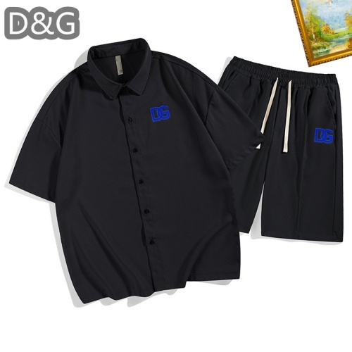 Dolce &amp; Gabbana D&amp;G Tracksuits Short Sleeved For Men #1212020 $48.00 USD, Wholesale Replica Dolce &amp; Gabbana D&amp;G Tracksuits