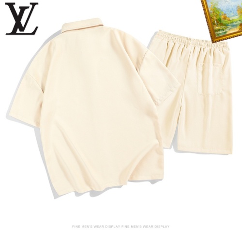 Replica Louis Vuitton LV Tracksuits Short Sleeved For Men #1212024 $48.00 USD for Wholesale