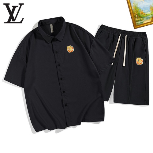 Louis Vuitton LV Tracksuits Short Sleeved For Men #1212026 $48.00 USD, Wholesale Replica Louis Vuitton LV Tracksuits