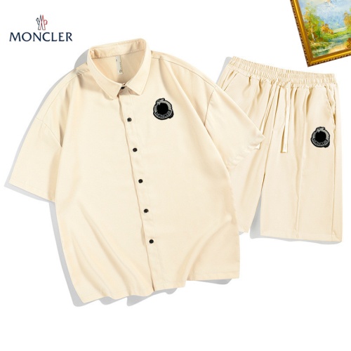 Moncler Tracksuits Short Sleeved For Men #1212042 $48.00 USD, Wholesale Replica Moncler Tracksuits