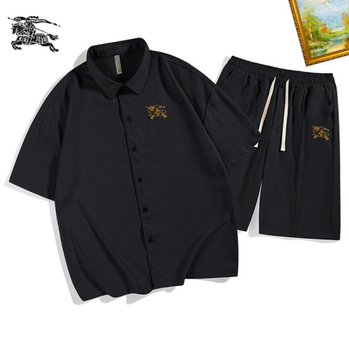 Burberry Tracksuits Short Sleeved For Men #1212077 $48.00 USD, Wholesale Replica Burberry Tracksuits