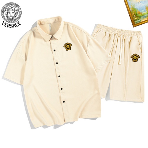 Versace Tracksuits Short Sleeved For Men #1212082 $48.00 USD, Wholesale Replica Versace Tracksuits