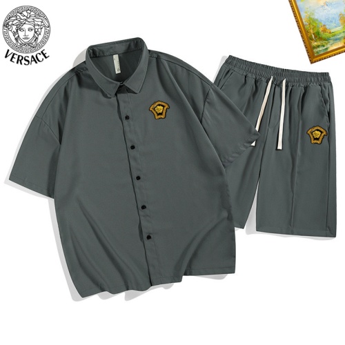 Versace Tracksuits Short Sleeved For Men #1212084 $48.00 USD, Wholesale Replica Versace Tracksuits