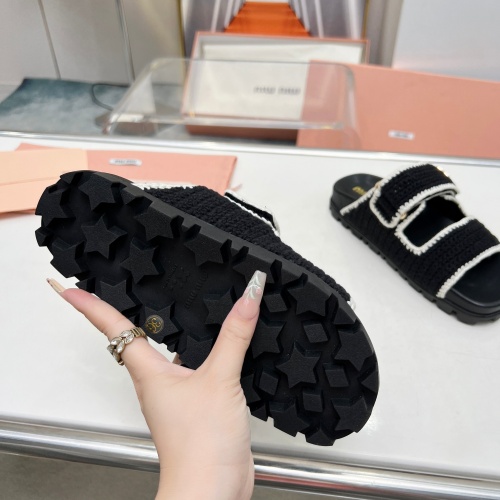 Replica MIU MIU Slippers For Women #1212094 $98.00 USD for Wholesale