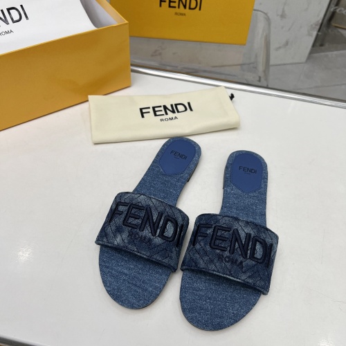 Fendi Slippers For Women #1212100 $80.00 USD, Wholesale Replica Fendi Slippers