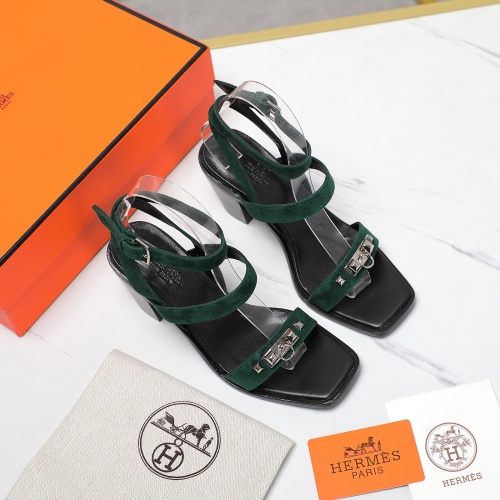 Replica Hermes Sandal For Women #1212109 $125.00 USD for Wholesale