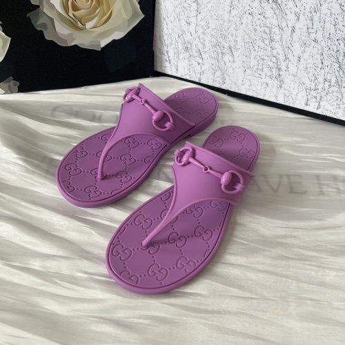 Replica Gucci Slippers For Women #1212126 $56.00 USD for Wholesale