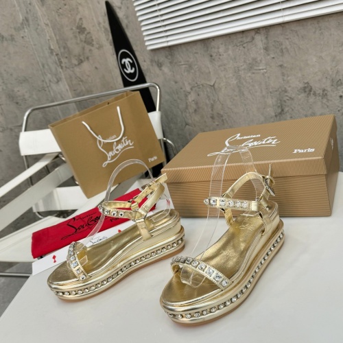 Christian Louboutin Sandal For Women #1212130 $102.00 USD, Wholesale Replica Christian Louboutin Sandal